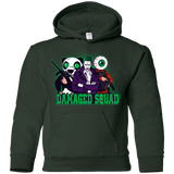Sweatshirts Forest Green / YS Damaged Squad Youth Hoodie