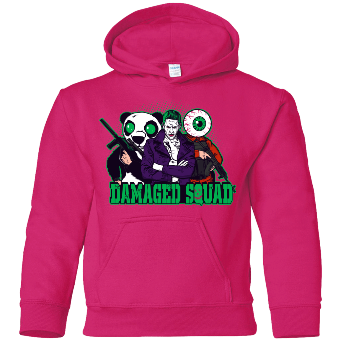 Sweatshirts Heliconia / YS Damaged Squad Youth Hoodie