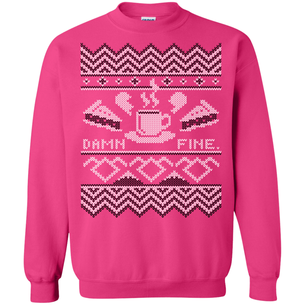 Sweatshirts Heliconia / Small Damn Fine Sweater_mephias Crewneck Sweatshirt