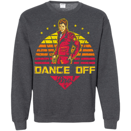 Sweatshirts Dark Heather / Small Dance Off Bro Crewneck Sweatshirt