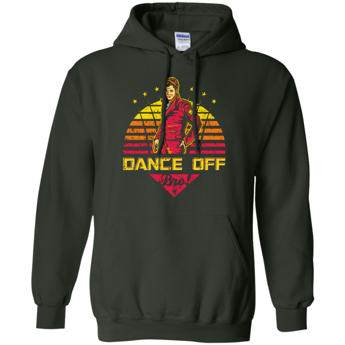 Sweatshirts Forest Green / Small Dance Off Bro Pullover Hoodie