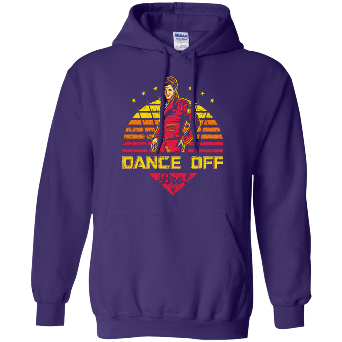 Sweatshirts Purple / Small Dance Off Bro Pullover Hoodie