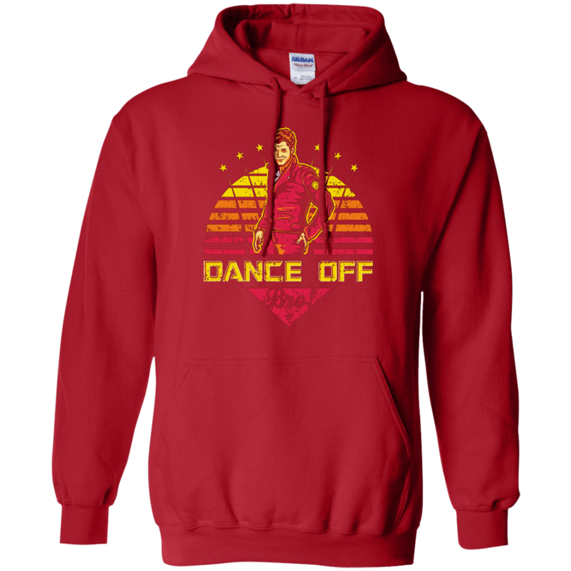 Sweatshirts Red / Small Dance Off Bro Pullover Hoodie