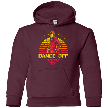 Sweatshirts Maroon / YS Dance Off Bro Youth Hoodie