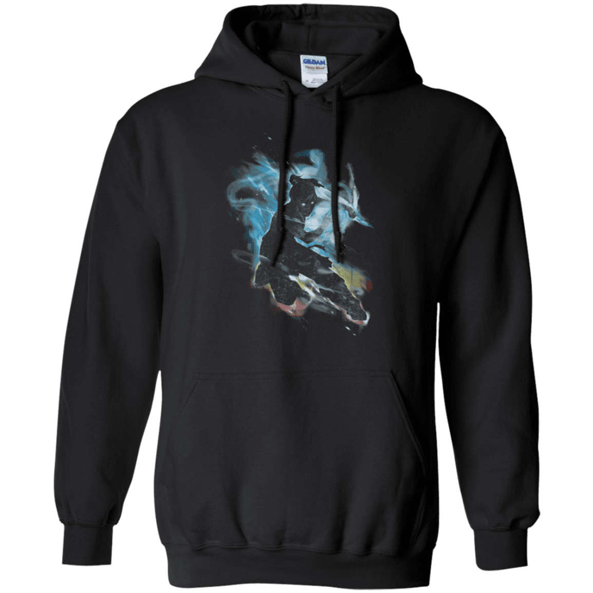 Sweatshirts Black / Small Dancing With Elements Korra Pullover Hoodie