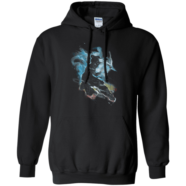 Sweatshirts Black / Small Dancing With Elements Korra Pullover Hoodie