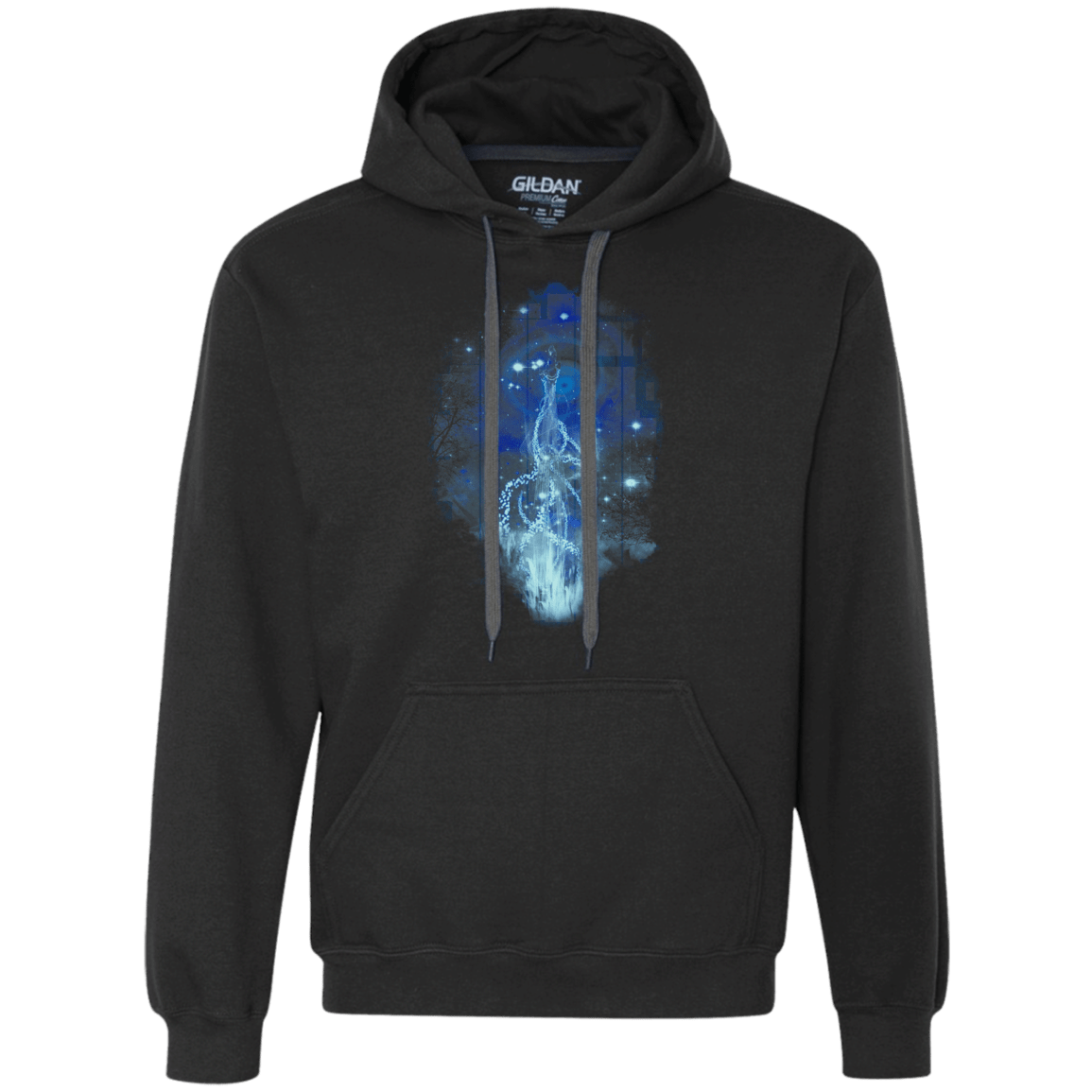 Sweatshirts Black / S Dancing with Fireflies Premium Fleece Hoodie