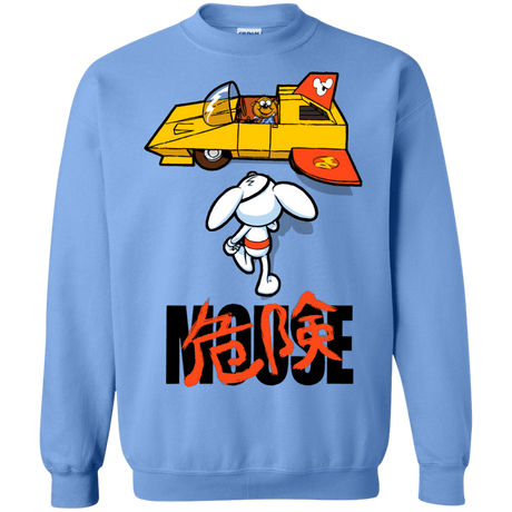 Sweatshirts Carolina Blue / Small Danger Akira Mouse Crewneck Sweatshirt