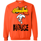 Sweatshirts Orange / Small Danger Akira Mouse Crewneck Sweatshirt