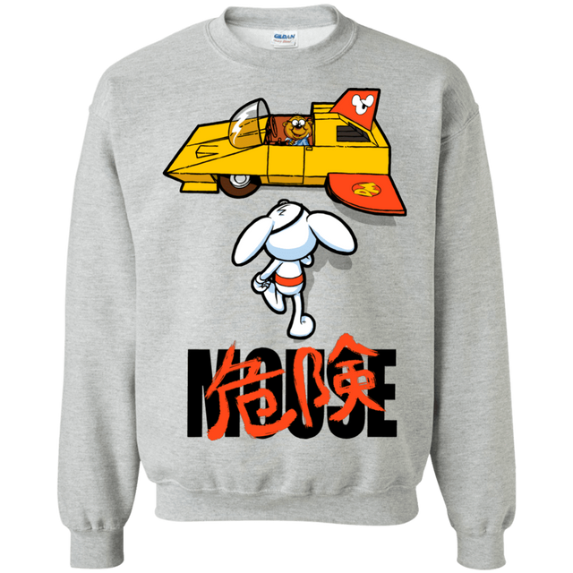 Sweatshirts Sport Grey / Small Danger Akira Mouse Crewneck Sweatshirt