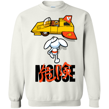 Sweatshirts White / Small Danger Akira Mouse Crewneck Sweatshirt