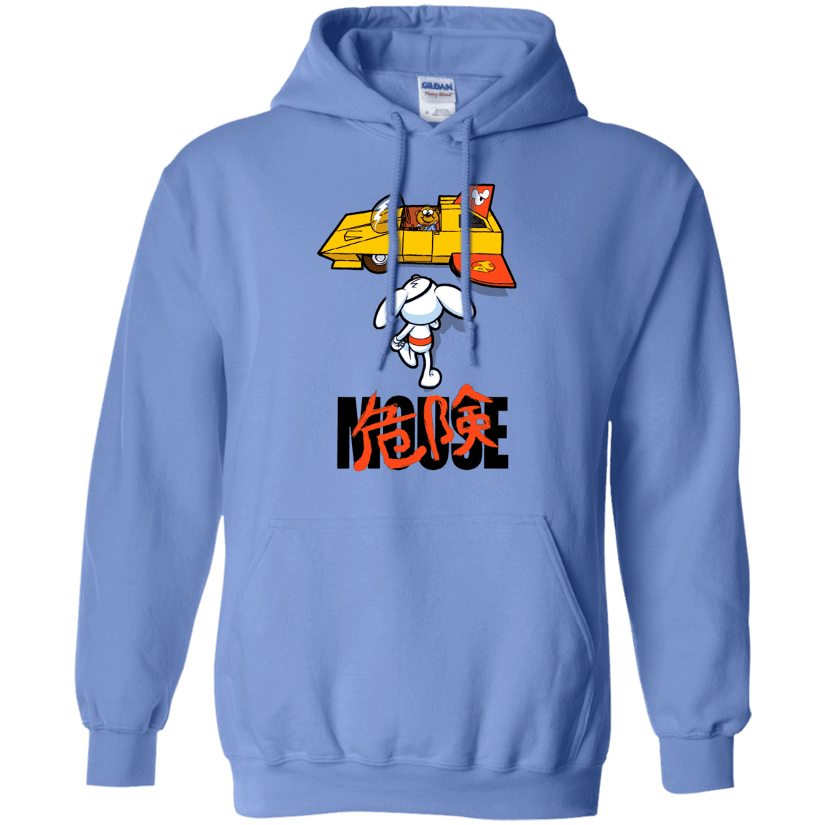 Sweatshirts Carolina Blue / Small Danger Akira Mouse Pullover Hoodie