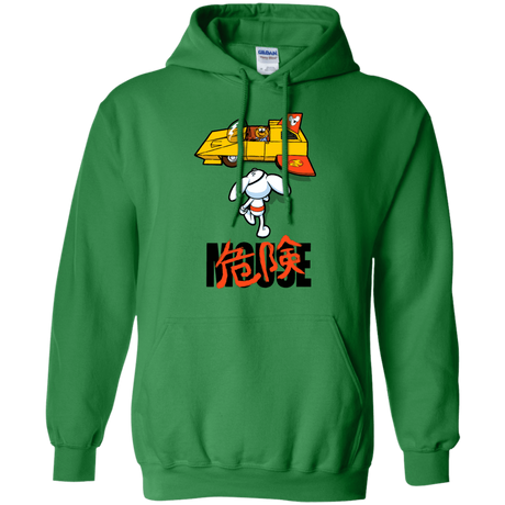 Sweatshirts Irish Green / Small Danger Akira Mouse Pullover Hoodie