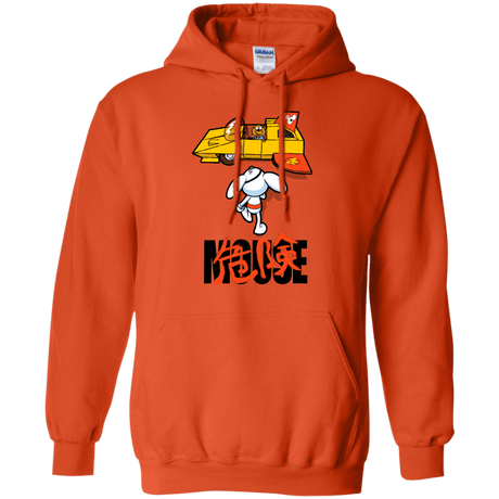 Sweatshirts Orange / Small Danger Akira Mouse Pullover Hoodie