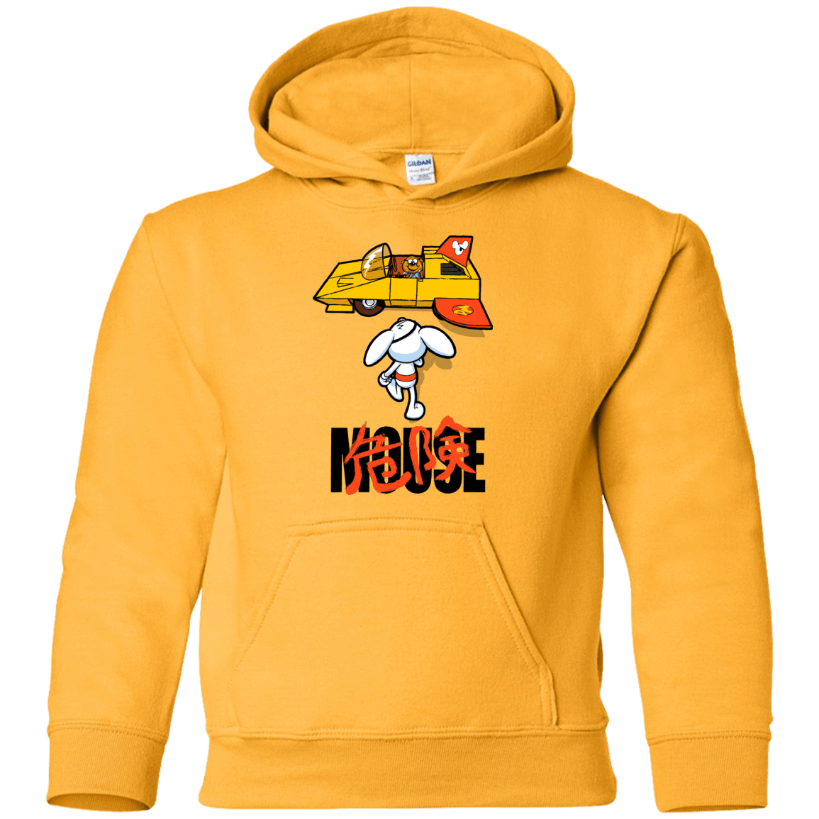 Sweatshirts Gold / YS Danger Akira Mouse Youth Hoodie