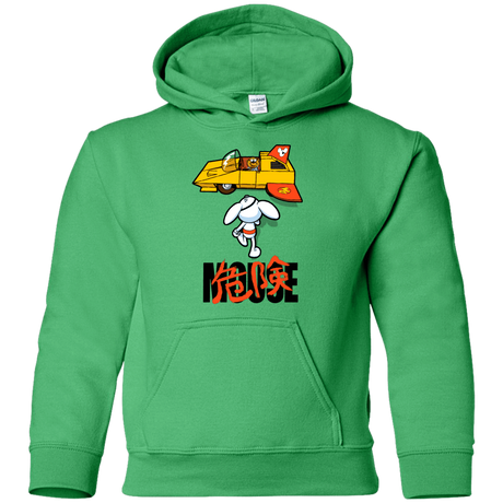 Sweatshirts Irish Green / YS Danger Akira Mouse Youth Hoodie