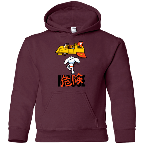 Sweatshirts Maroon / YS Danger Akira Mouse Youth Hoodie