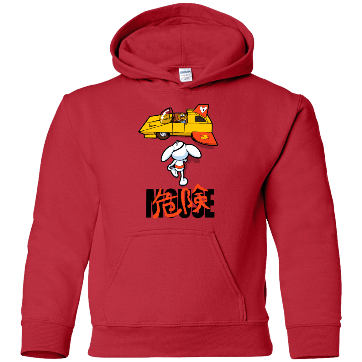 Sweatshirts Red / YS Danger Akira Mouse Youth Hoodie
