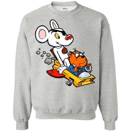 Sweatshirts Ash / Small Danger Mouse Crewneck Sweatshirt