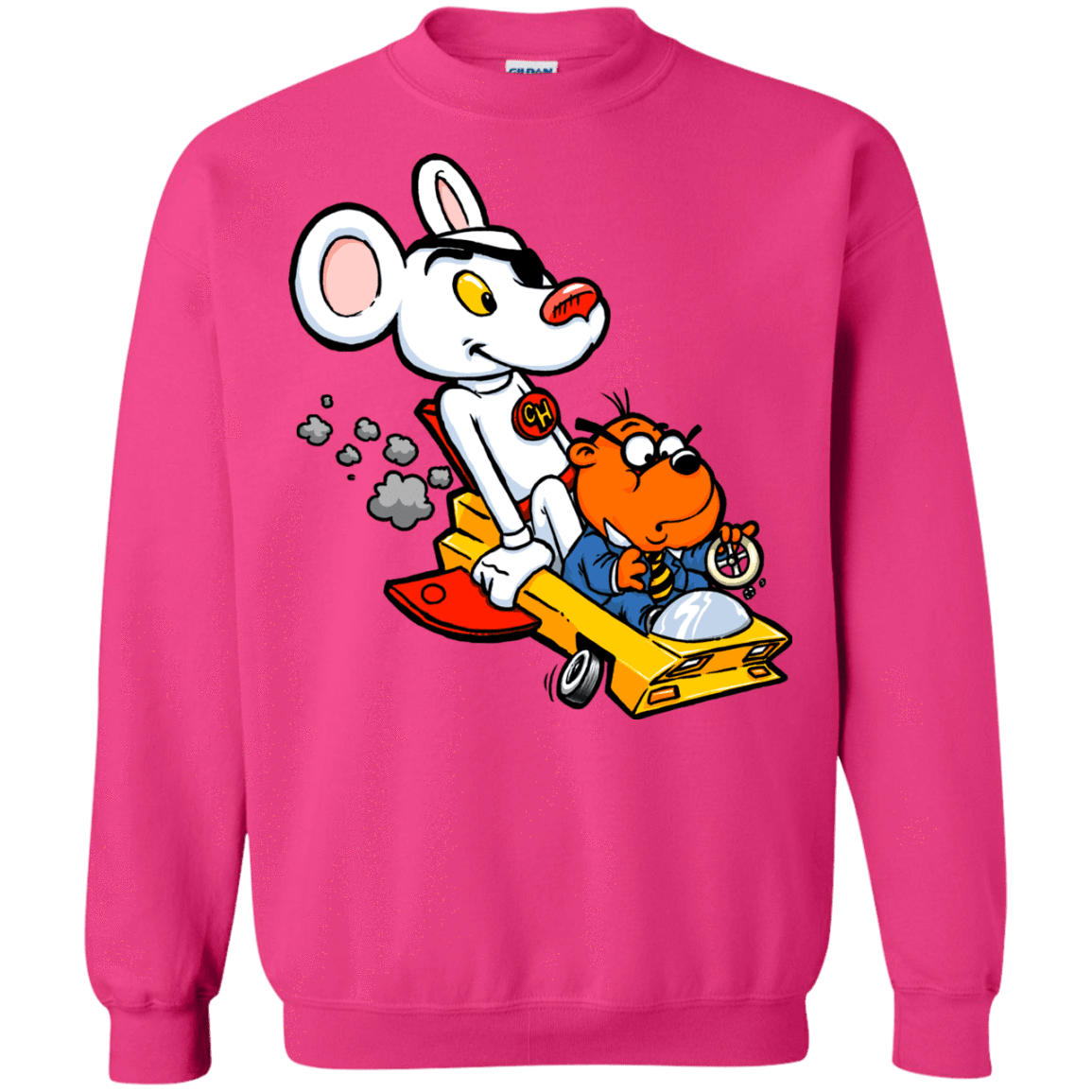 Sweatshirts Heliconia / Small Danger Mouse Crewneck Sweatshirt