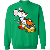 Sweatshirts Irish Green / Small Danger Mouse Crewneck Sweatshirt