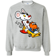 Sweatshirts Sport Grey / Small Danger Mouse Crewneck Sweatshirt