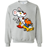 Sweatshirts Sport Grey / Small Danger Mouse Crewneck Sweatshirt