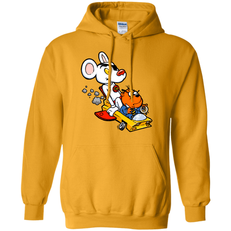 Sweatshirts Gold / Small Danger Mouse Pullover Hoodie