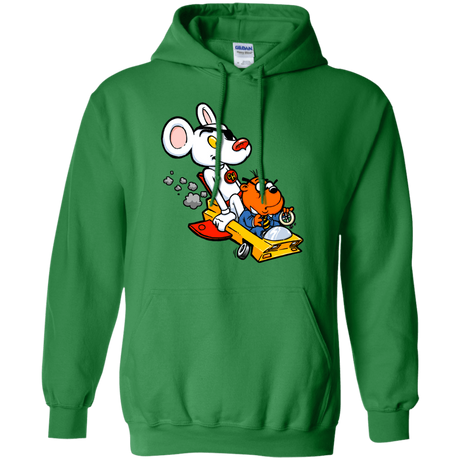 Sweatshirts Irish Green / Small Danger Mouse Pullover Hoodie