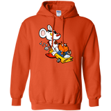 Sweatshirts Orange / Small Danger Mouse Pullover Hoodie