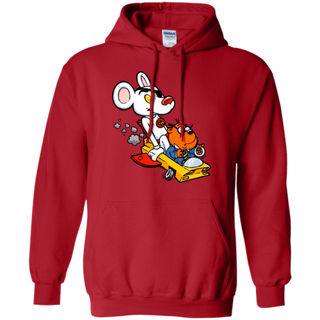 Sweatshirts Red / Small Danger Mouse Pullover Hoodie