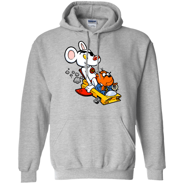 Sweatshirts Sport Grey / Small Danger Mouse Pullover Hoodie