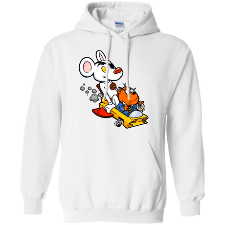 Sweatshirts White / Small Danger Mouse Pullover Hoodie