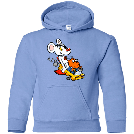 Sweatshirts Carolina Blue / YS Danger Mouse Youth Hoodie
