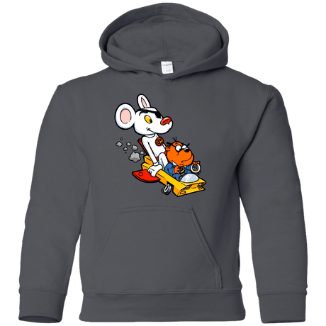 Sweatshirts Charcoal / YS Danger Mouse Youth Hoodie