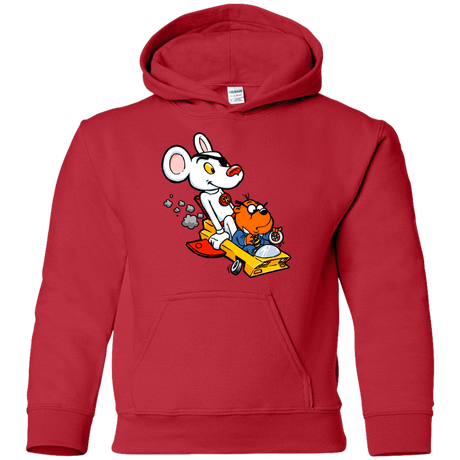 Sweatshirts Red / YS Danger Mouse Youth Hoodie