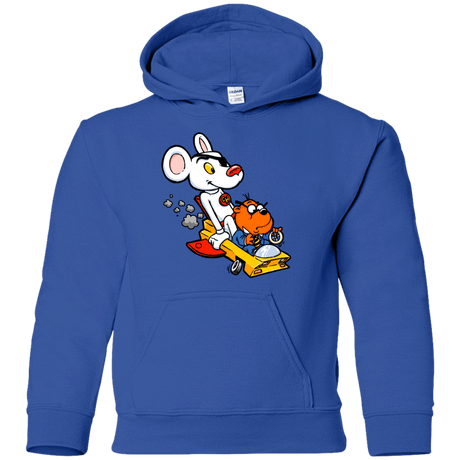 Sweatshirts Royal / YS Danger Mouse Youth Hoodie