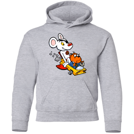 Sweatshirts Sport Grey / YS Danger Mouse Youth Hoodie