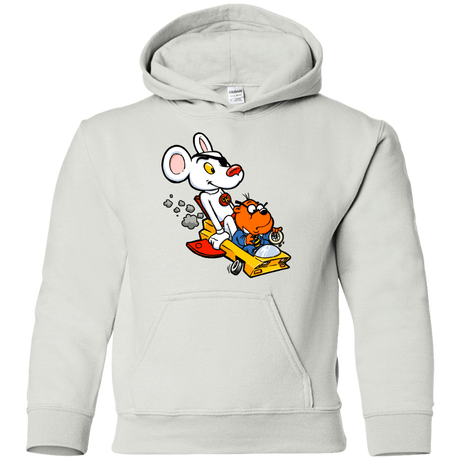 Sweatshirts White / YS Danger Mouse Youth Hoodie
