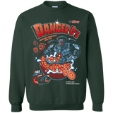 Sweatshirts Forest Green / Small Danger O's Crewneck Sweatshirt