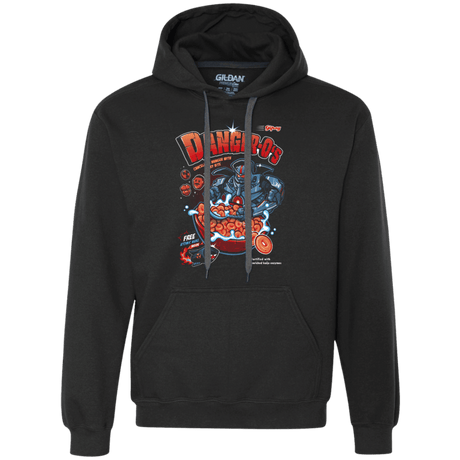 Sweatshirts Black / Small Danger O's Premium Fleece Hoodie
