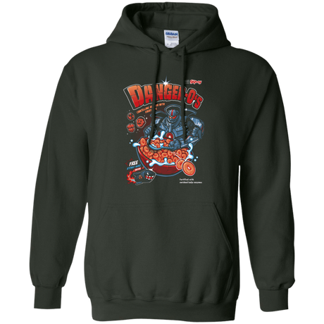 Sweatshirts Forest Green / Small Danger O's Pullover Hoodie