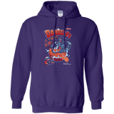 Sweatshirts Purple / Small Danger O's Pullover Hoodie