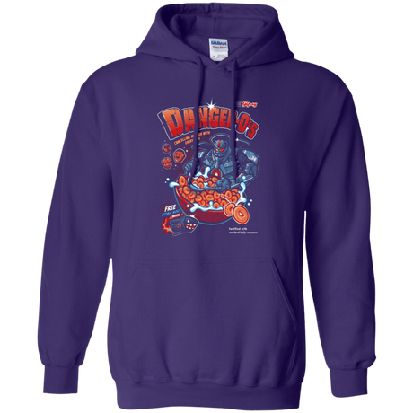 Sweatshirts Purple / Small Danger O's Pullover Hoodie