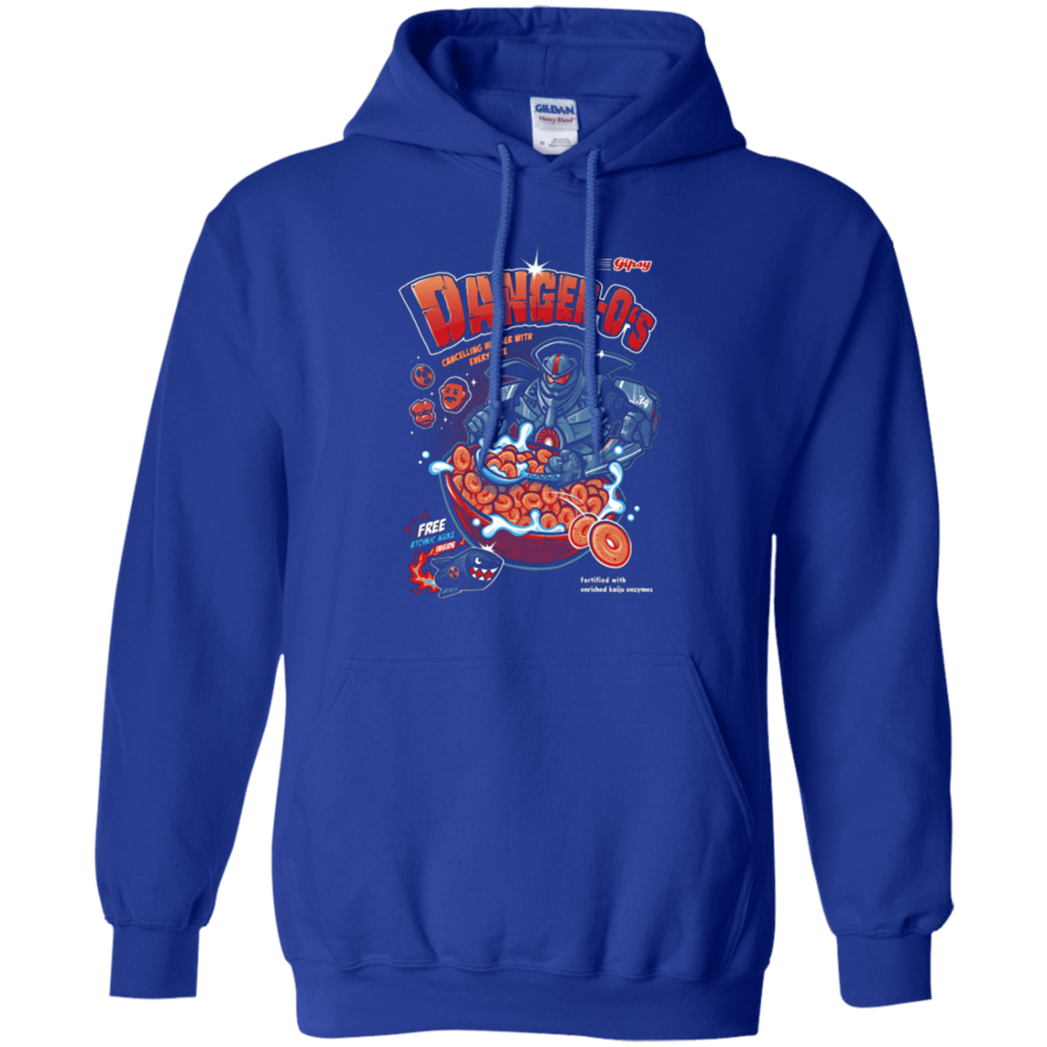 Sweatshirts Royal / Small Danger O's Pullover Hoodie