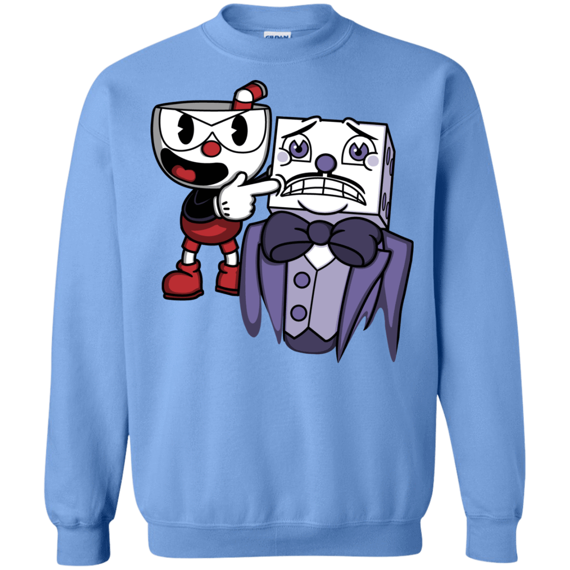 Sweatshirts Carolina Blue / S Dangerous Finger Crewneck Sweatshirt