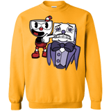 Sweatshirts Gold / S Dangerous Finger Crewneck Sweatshirt