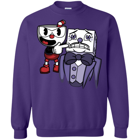 Sweatshirts Purple / S Dangerous Finger Crewneck Sweatshirt