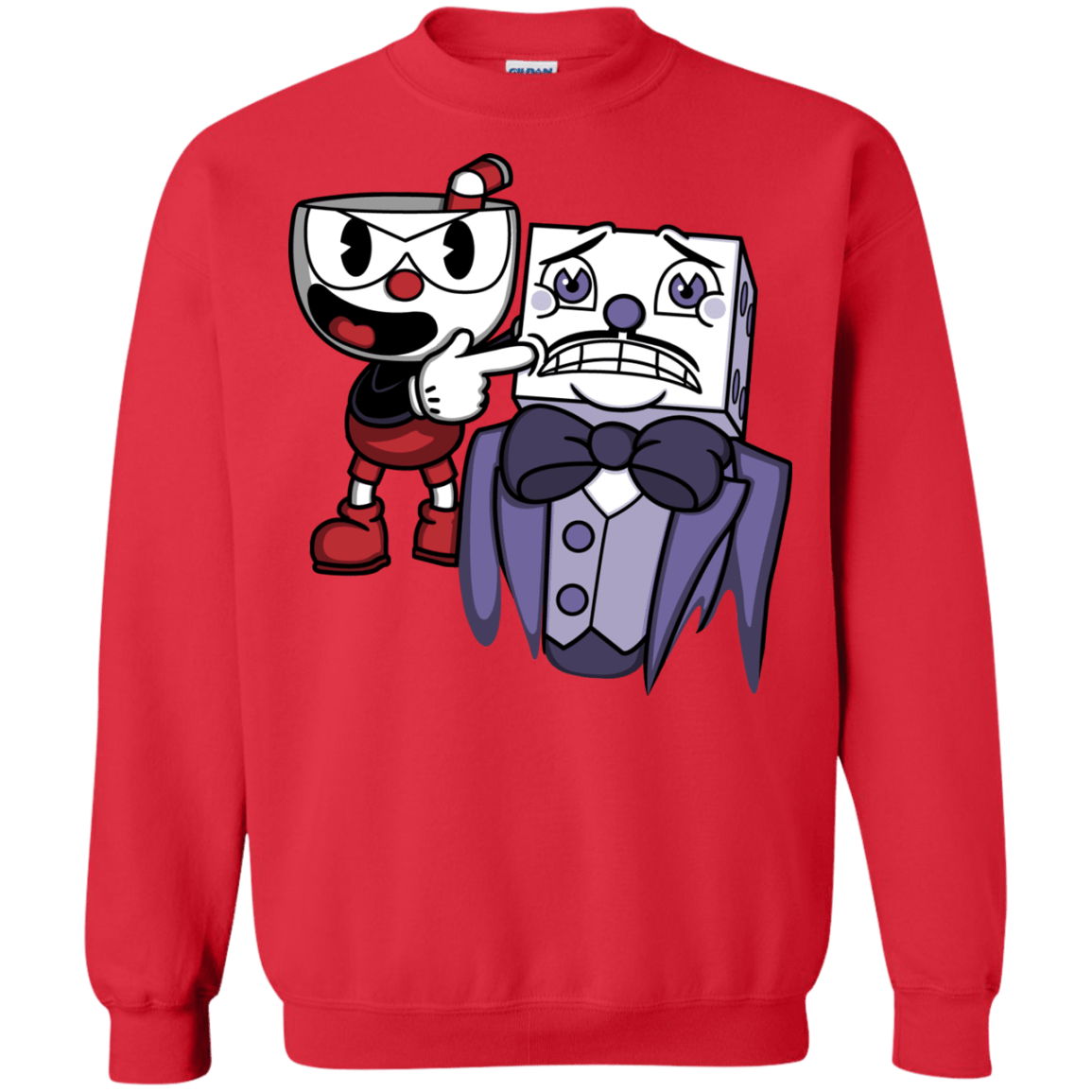 Sweatshirts Red / S Dangerous Finger Crewneck Sweatshirt