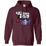 Sweatshirts Maroon / S Dangerous Finger Pullover Hoodie
